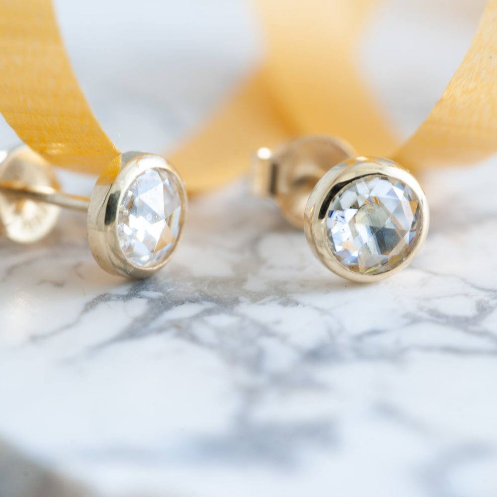 Moissanite Earrings | Era Design Vancouver Canada