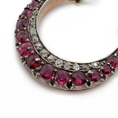Victorian Ruby Diamond Necklace | Era Design Vancouver Canada