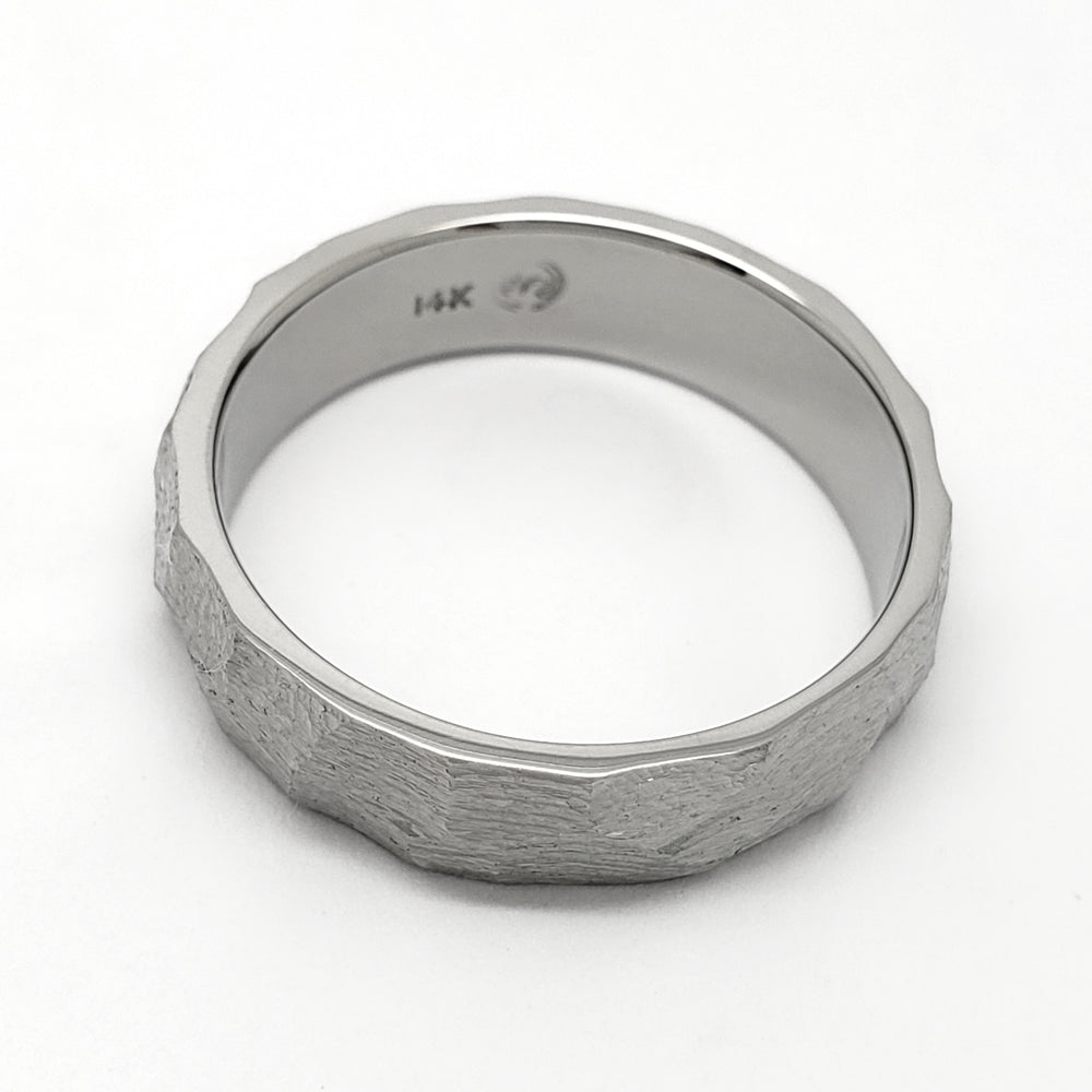 White Gold Wedding Ring | Era Design Vancouver Canada