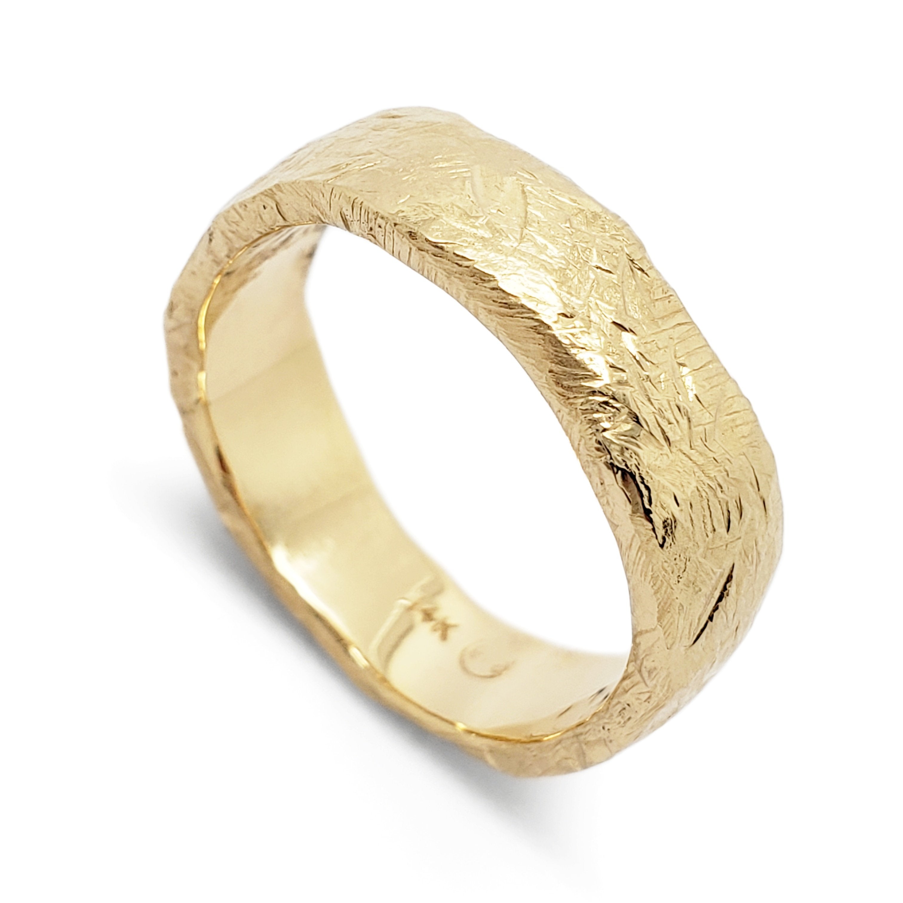 Yellow Gold Wedding Ring | Era Design Vancouver Canada