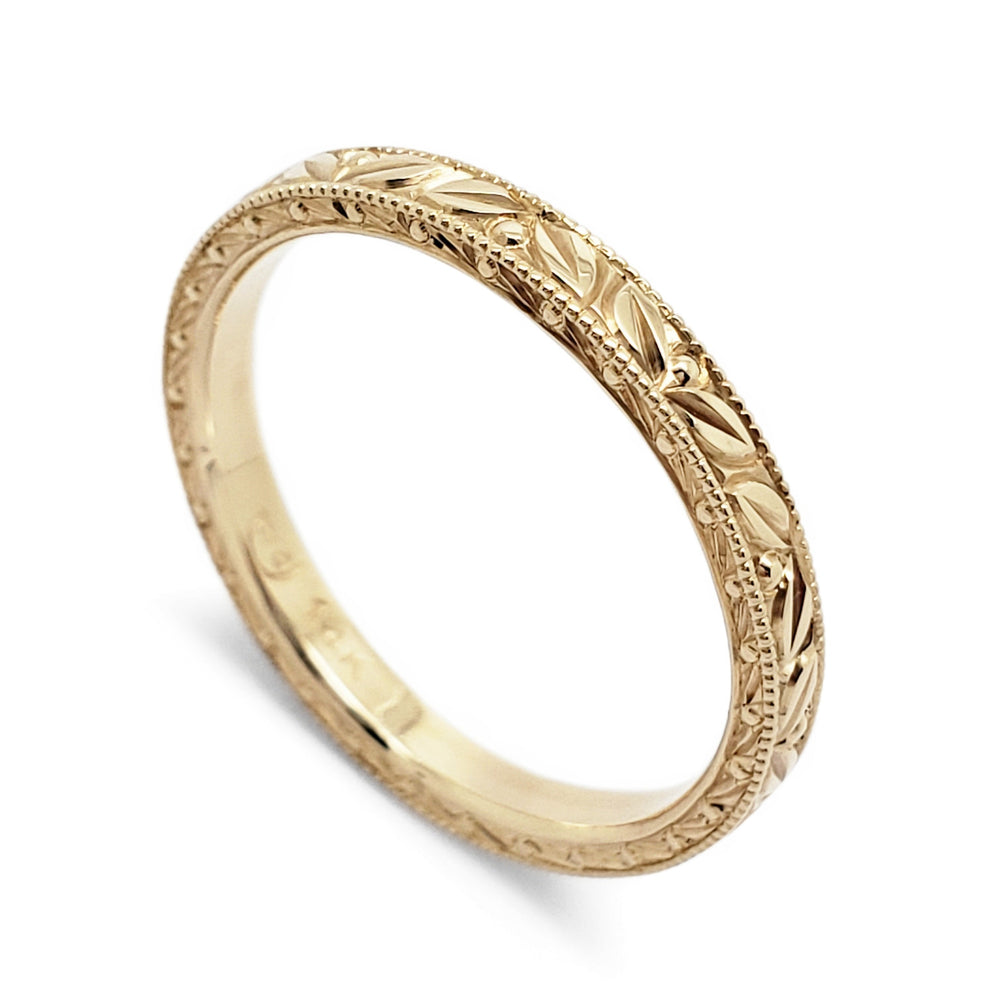 Yellow Gold Wedding Ring | Era Design Vancouver Canada