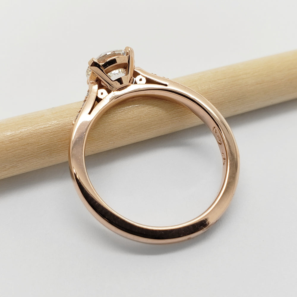 Lab Grown Diamond Engagement Ring | Era Design Vancouver Canada