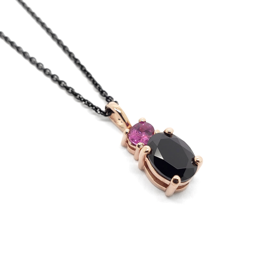 Sapphire and Spinel Pendant | Era Design Vancouver Canada