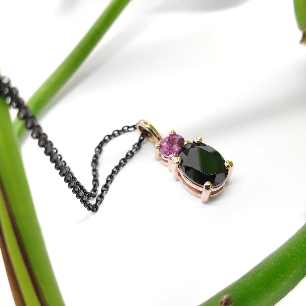 Sapphire and Spinel Pendant | Era Design Vancouver Canada
