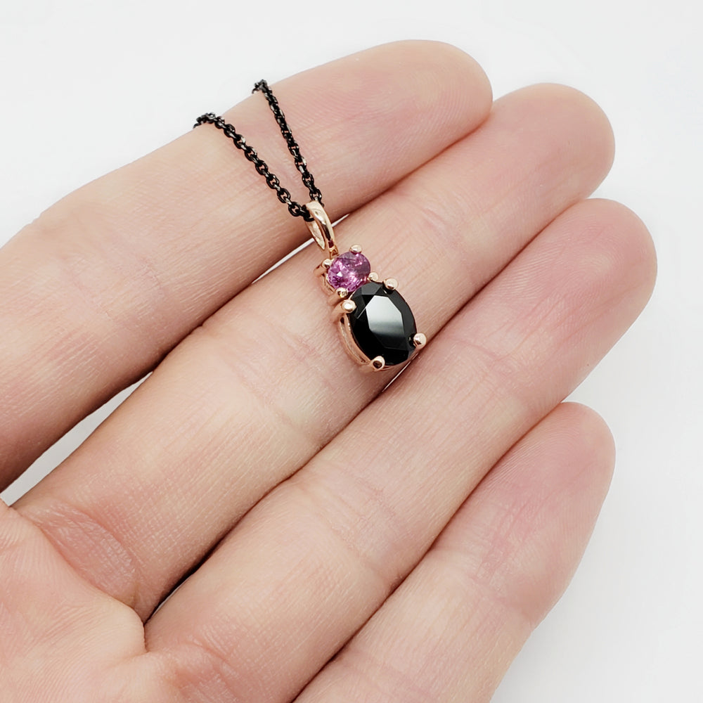 Sapphire and Spinel Pendant | Era Design Vancouver Canada