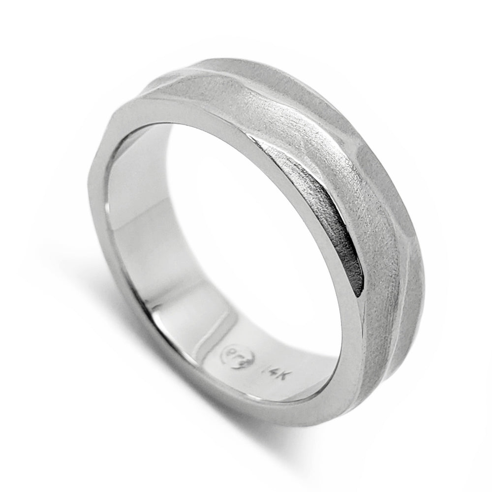 White Gold Wedding Ring | Era Design Vancouver Canada