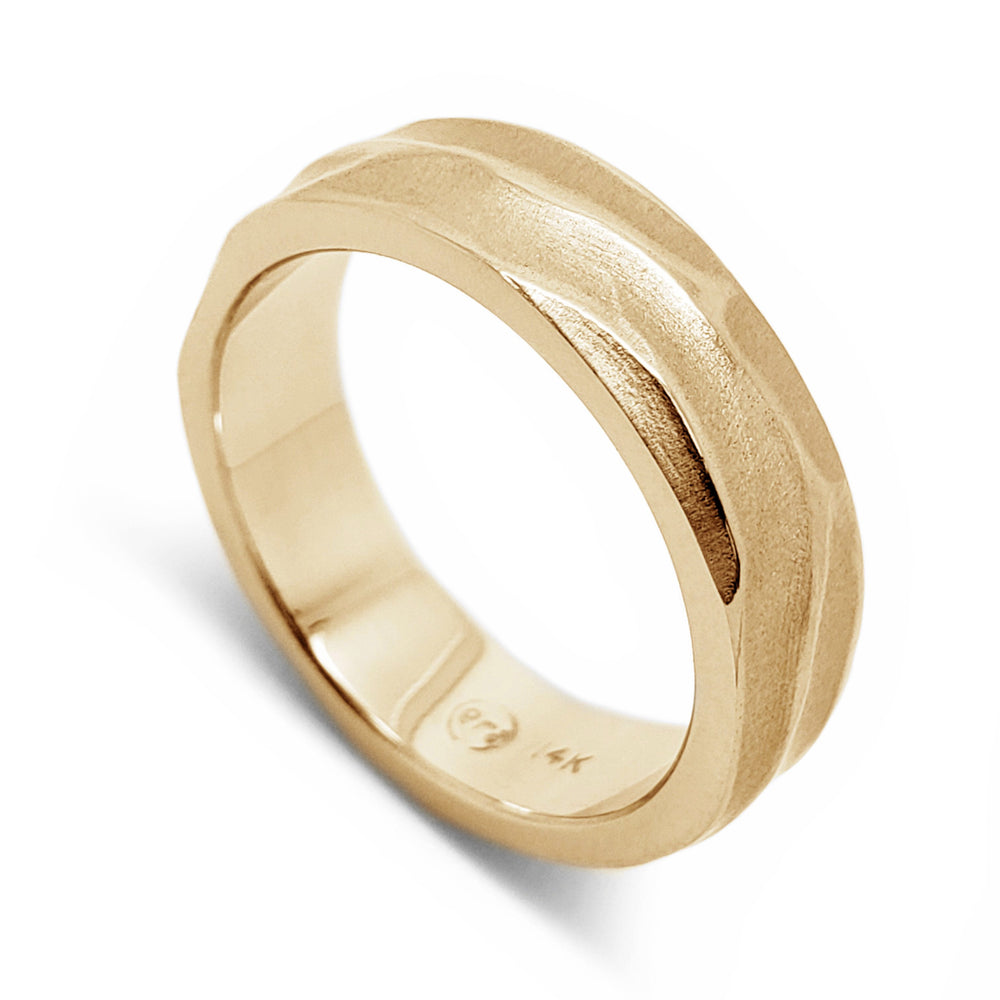 Yellow Gold Wedding Ring | Era Design Vancouver Canada