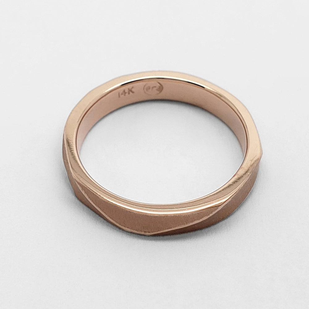Rose Gold Wedding Ring | Era Design Vancouver Canada