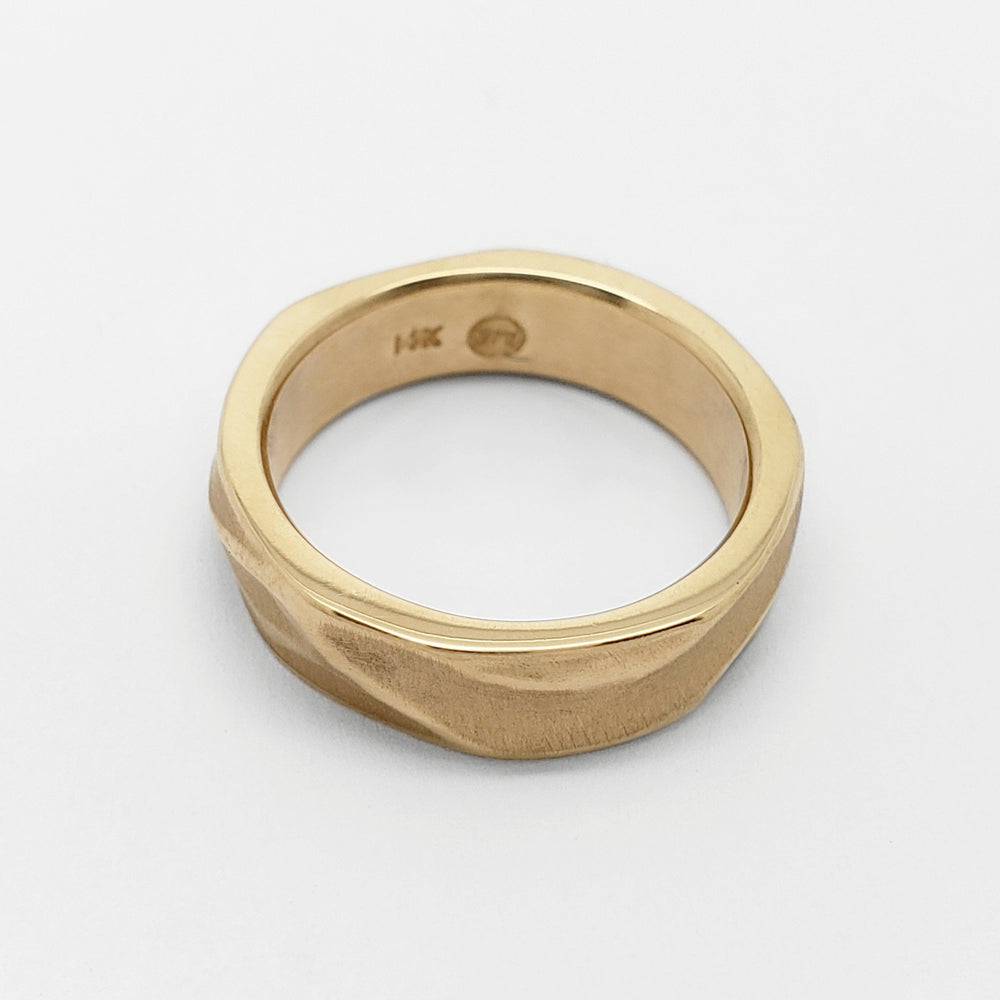 Yellow Gold Wedding Ring | Era Design Vancouver Canada