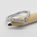 White Gold Engraved Wedding Ring | Era Design Vancouver Canada