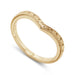 Yellow Gold Engraved Wedding Ring | Era Design Vancouver Canada