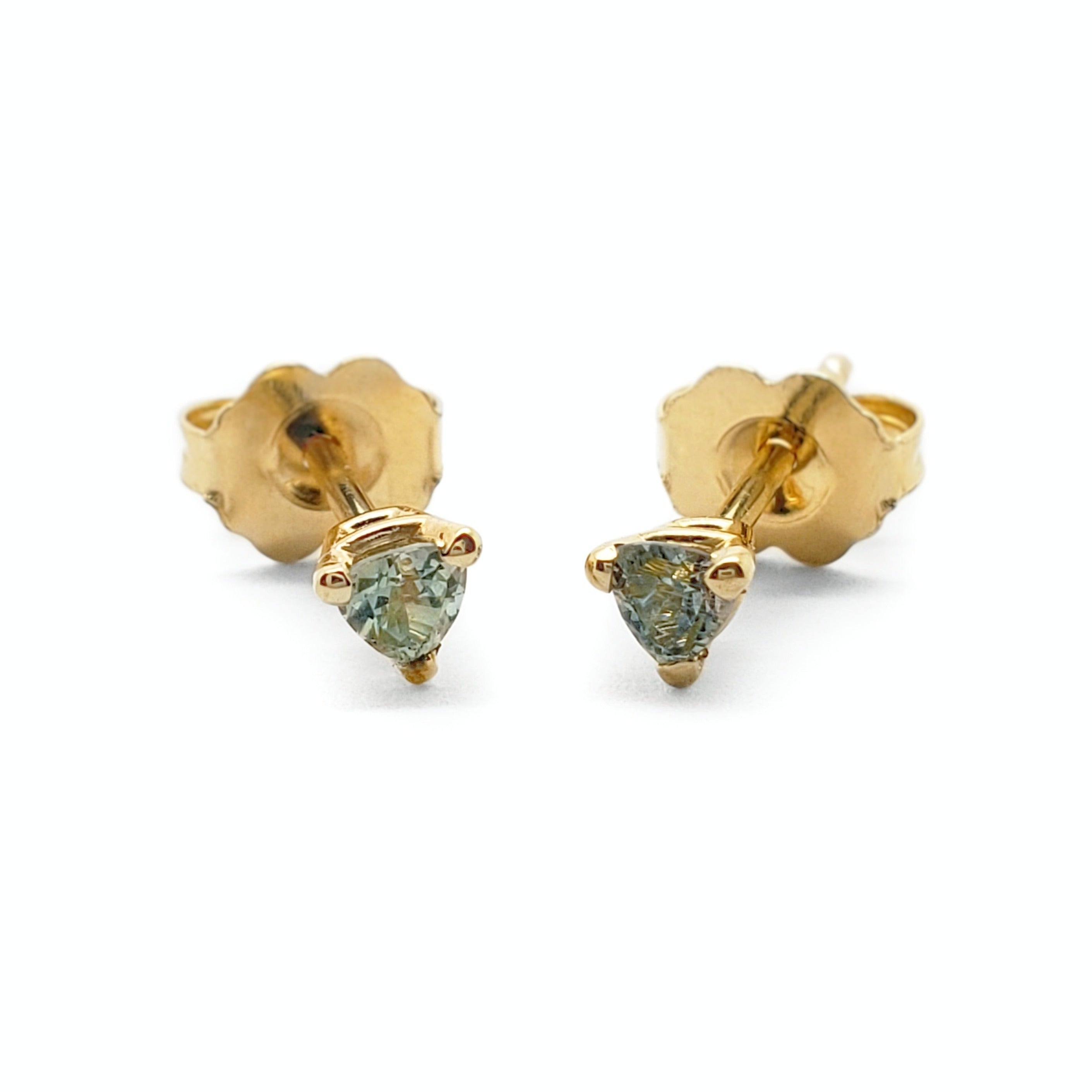 Estate 075ct Diamond Stud Earrings  New York Estate Jewelry