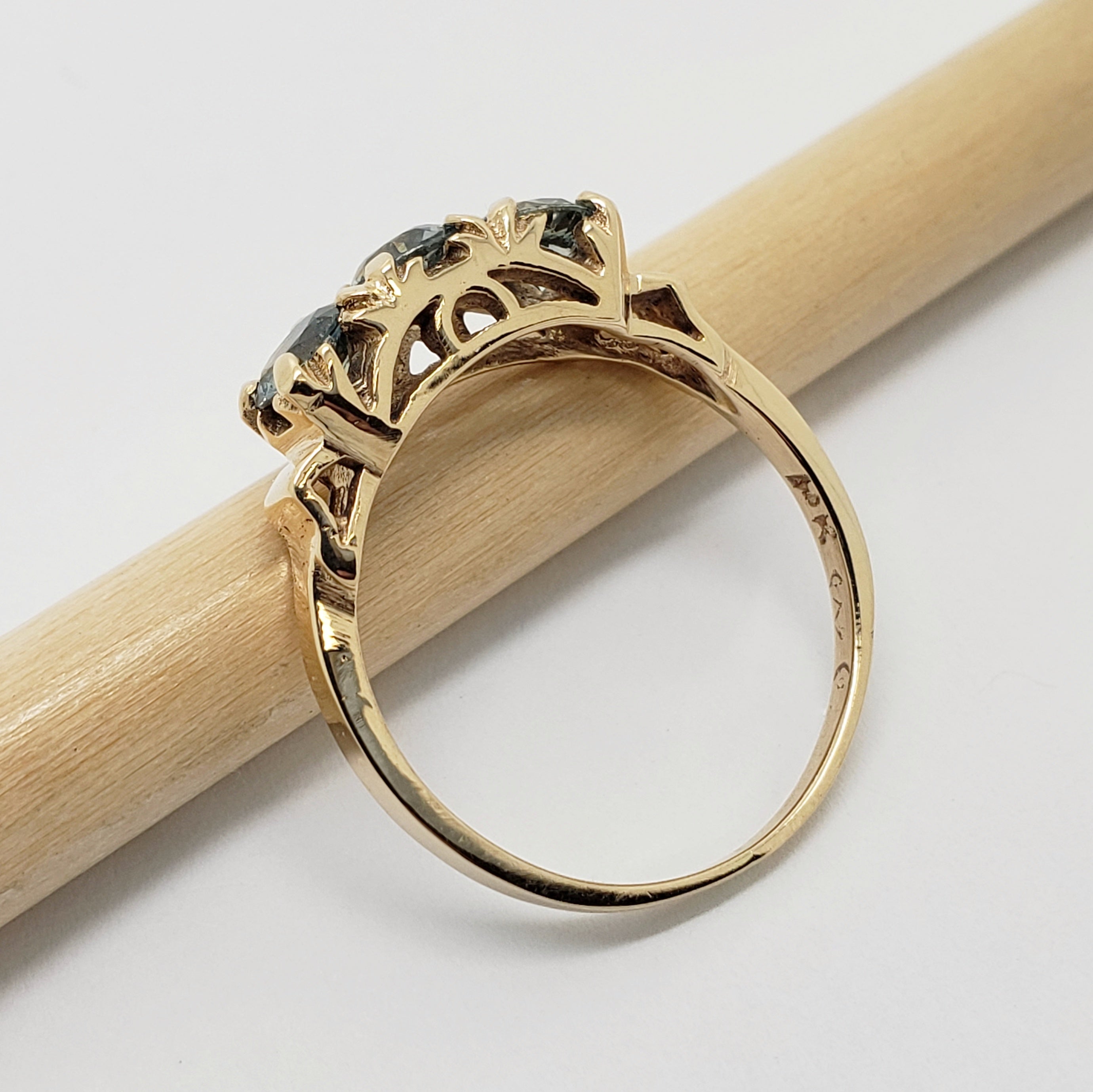 Vintage Montana Sapphire Ring | Era Design Vancouver Canada