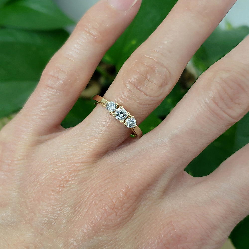 Reclaimed Diamond Engagement Ring | Era Design Vancouver Canada