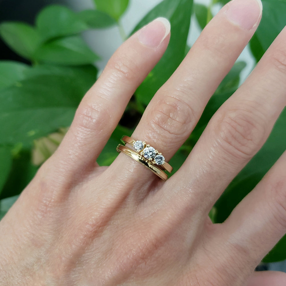 Reclaimed Diamond Engagement Ring | Era Design Vancouver Canada