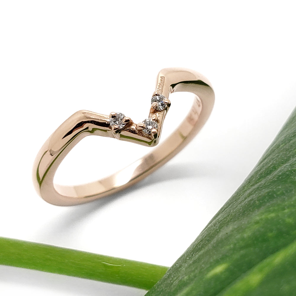 Canadian Diamond Wedding Ring | Era Design Vancouver Canada