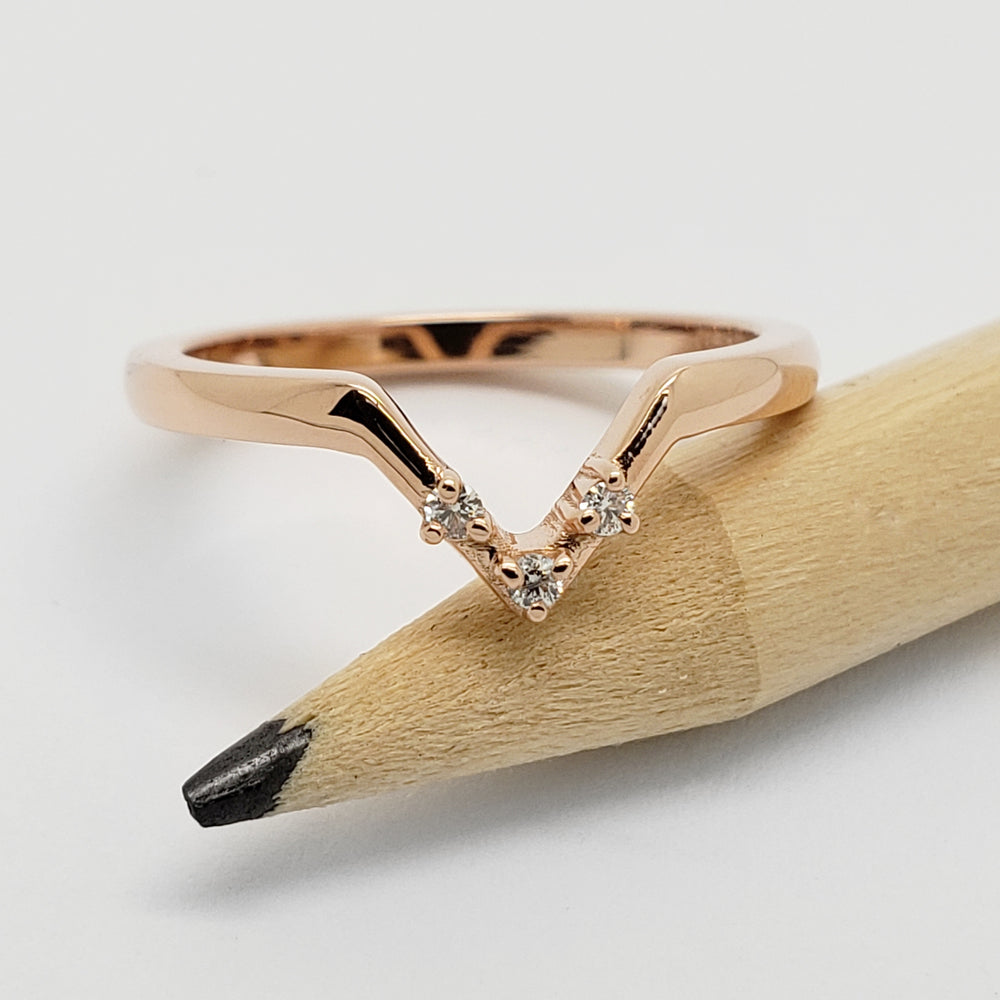 Canadian Diamond Wedding Ring | Era Design Vancouver Canada