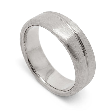 White Gold Wedding Ring | Era Design Vancouver Canada