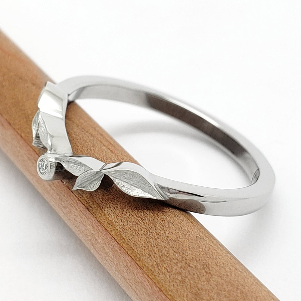 Canadian Diamond Wedding Ring | Era Design Vancouver Canada