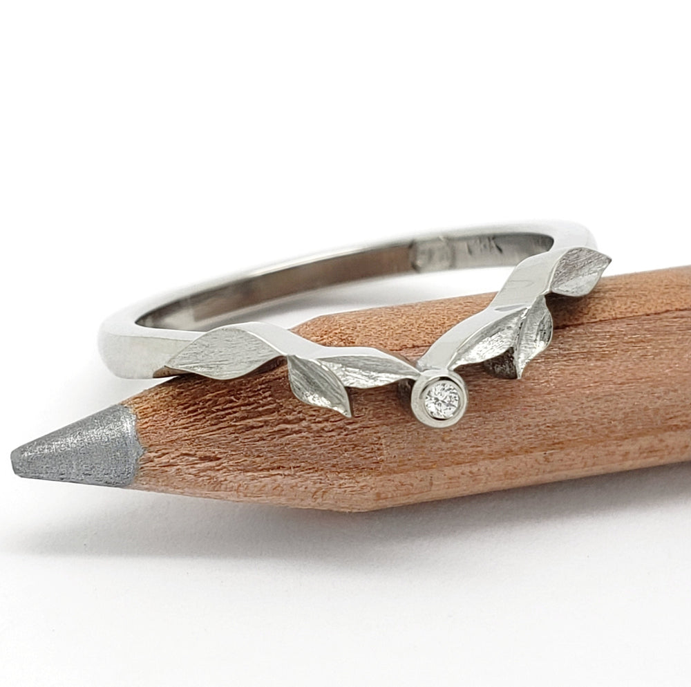 Canadian Diamond Wedding Ring | Era Design Vancouver Canada
