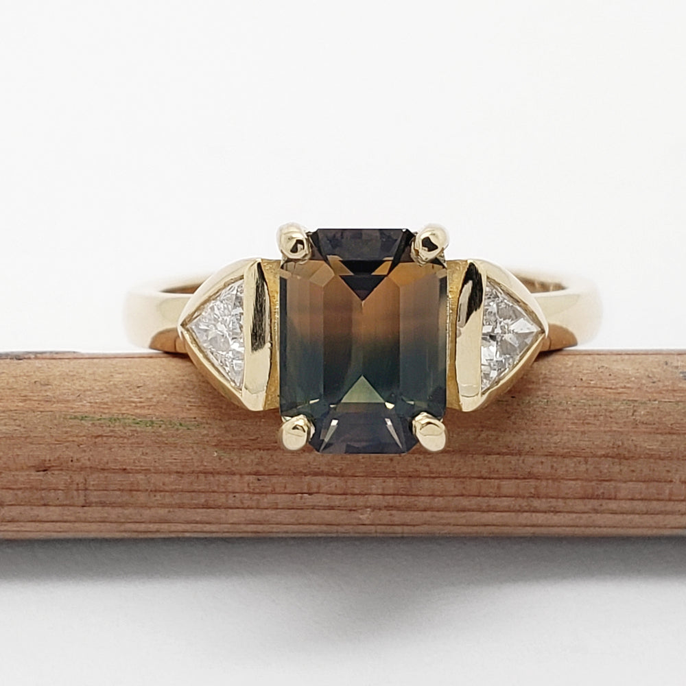 Sapphire Engagement Ring | Era Design Vancouver Canada