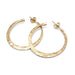 Yellow gold Hoop Earrings | Era Design Vancouver Canada