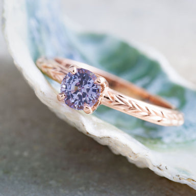 Rose Gold Engagement Ring | Era Design Vancouver Canada