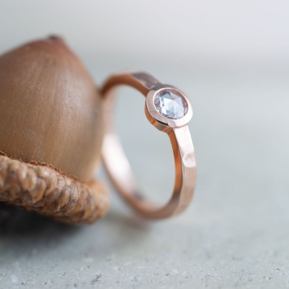 Naiad Rose Diamond Engagement Ring | Era Design Vancouver Canada
